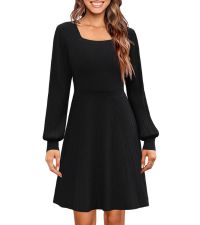 Black Sweater Dress