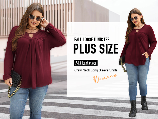 Plus Size Shirts For Women