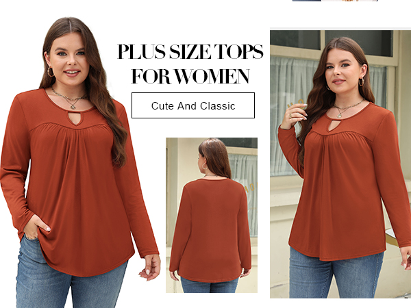 plus size tops