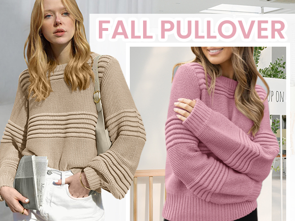 fall sweaters oversized sweaters for women striped sweater chunky sweater sweaters for women trendy