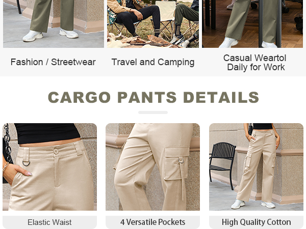 Cargo Pants Women