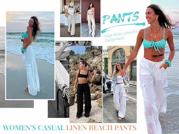 Womens Beach Pants