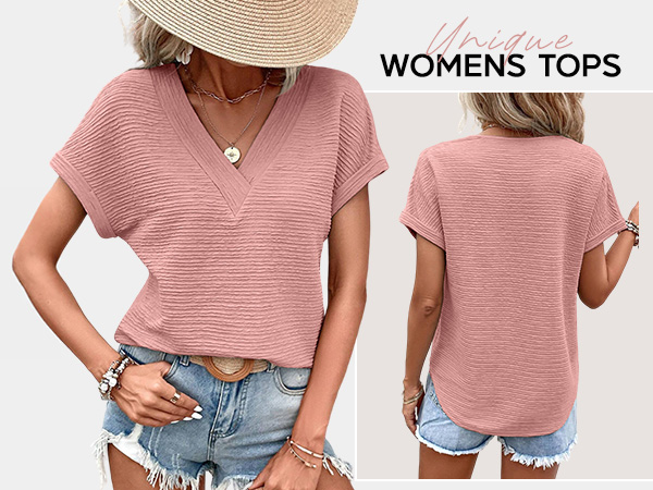 short sleeve shirts for women