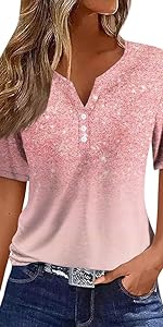 pink tops for women