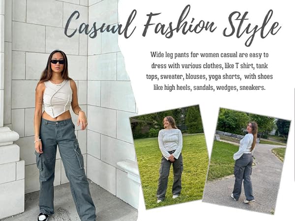 Y2k clothing pants Parachute pants for women