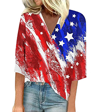 4th of july tops for women