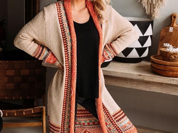 boho cardigan