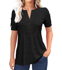 black tunic top