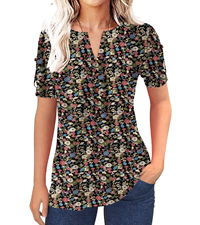 floral tunic top