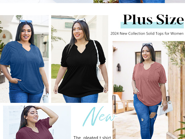 plus size tops for women 2024