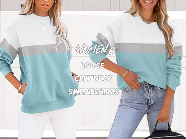 A Super Cute Long Sleeve Pullover Sweatshirt for Women