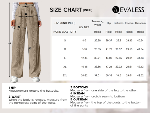 size charts