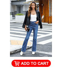 pull on bootcut flare jeans fall and winter