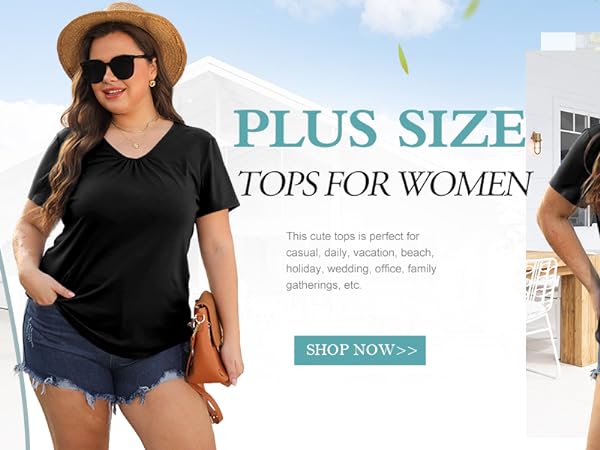 plus size tops for women