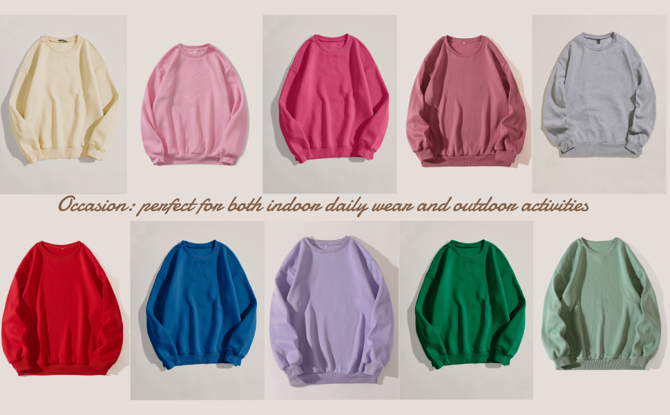 long sleeve sweatshirt