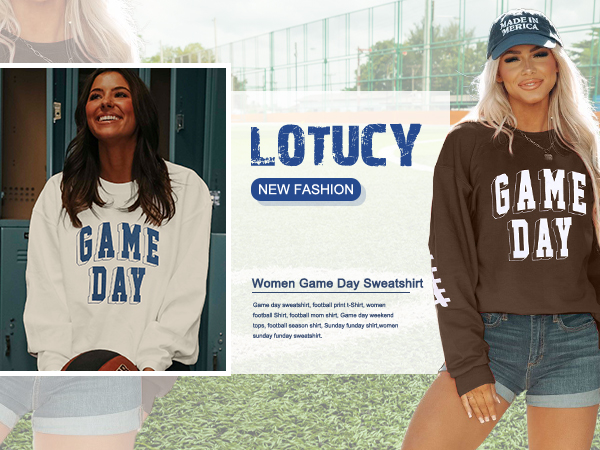 Women Game Day Sweatshirt 