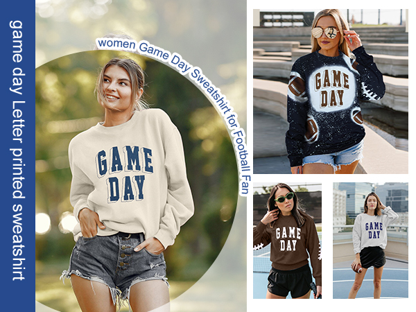 Women Game Day Sweatshirt 