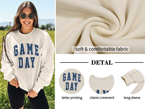 Women Game Day Sweatshirt 