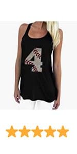 12345678 Baseball Racerback Tank Tops Match Shirts-B0BXNQYY1R