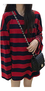 Long Sleeve Oversized T Shirts for Women