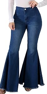 bell bottom jeans for women