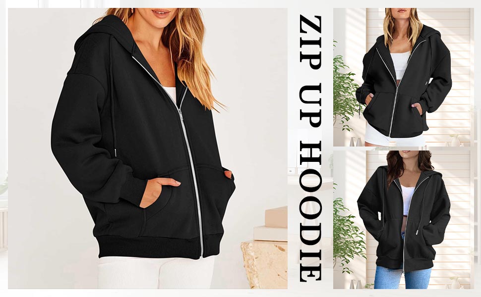 zip up hoodie women