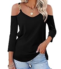 Cold Shoulder Summer Tops