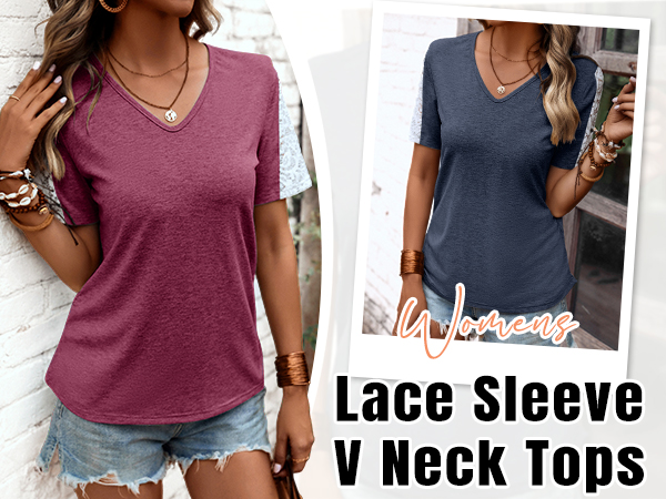 cute short sleeve tops for women