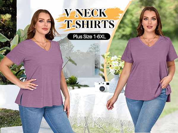 Plus Size Womens Tops