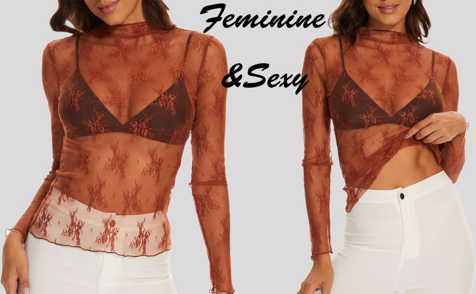 Sexy & faminine blouse top