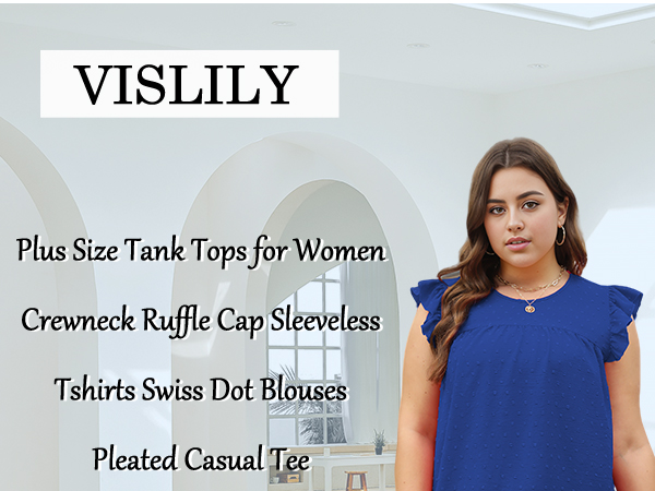 Plus Size Womens Tops