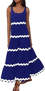 Summer Maxi Dress for Women 2024 Casual