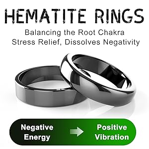 Hematite Ring - left