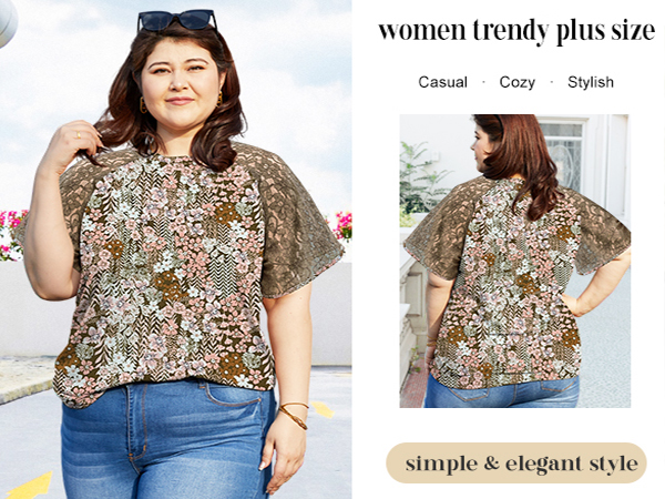 plus size tunic tops for women fall