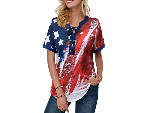 american shirts for women