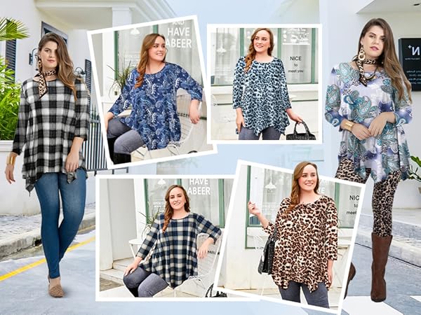 plus size tops for women