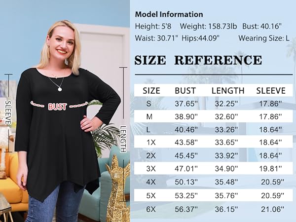 womens tunic tops