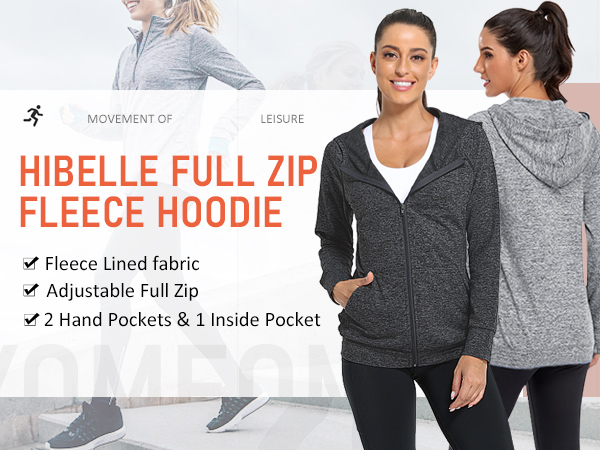 zip up hoodie women