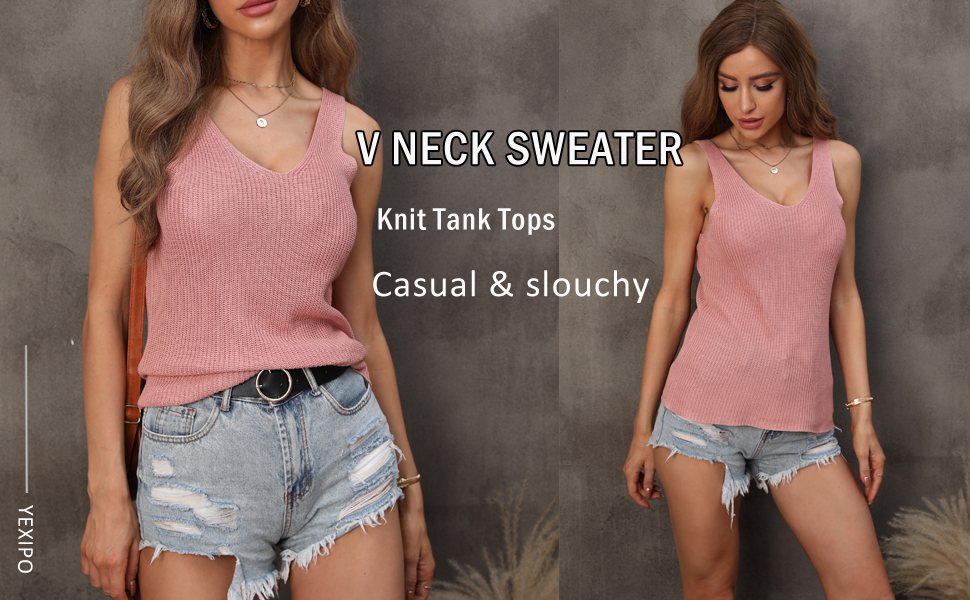 knit tank top