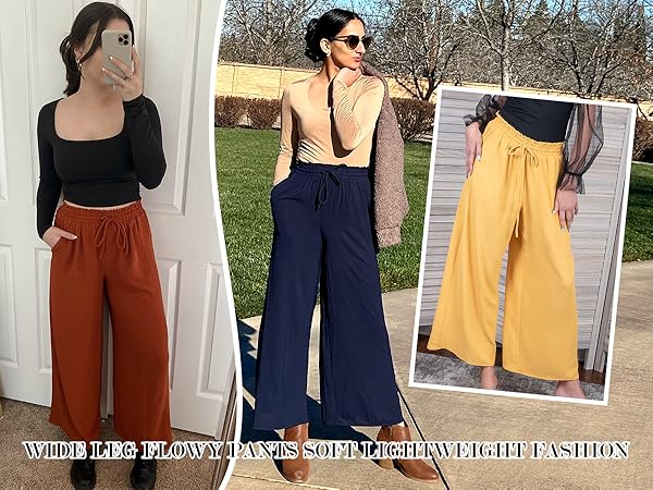 flowy pants for women