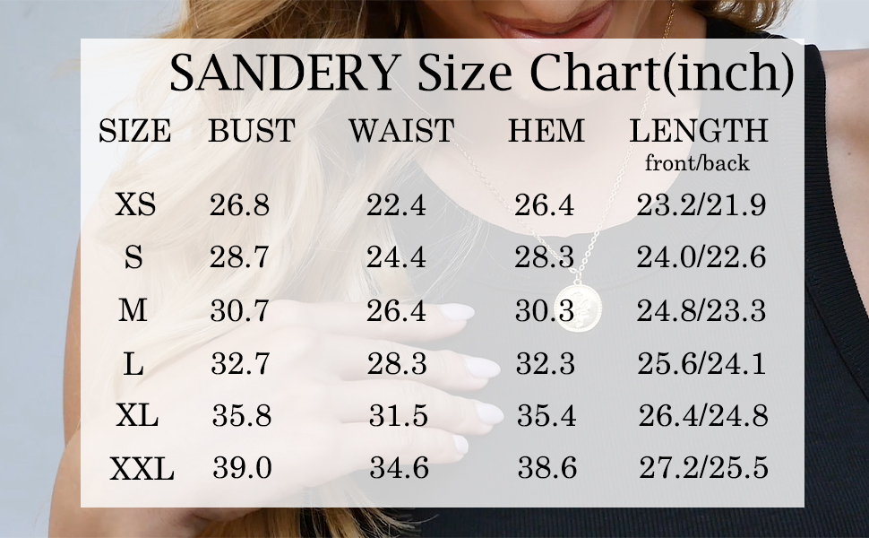  SANDERY TANK TOP FOR WOMEN