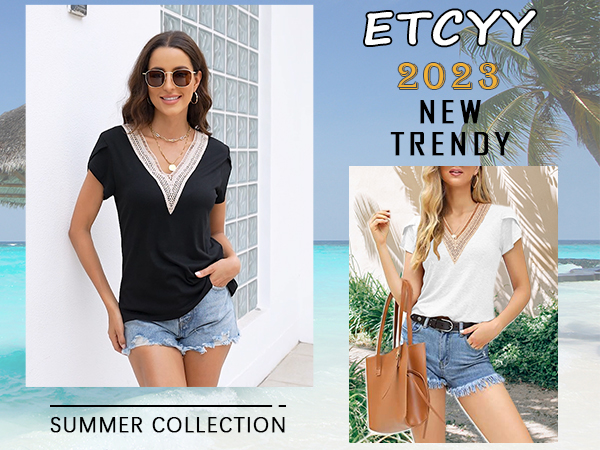 Summer tops for women