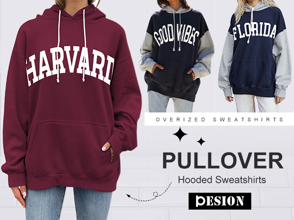 hooded sweatshirts