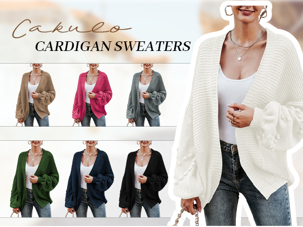 oversized chunky cardigan sweaters for women trendy