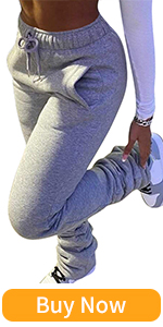 fleece stacked pants