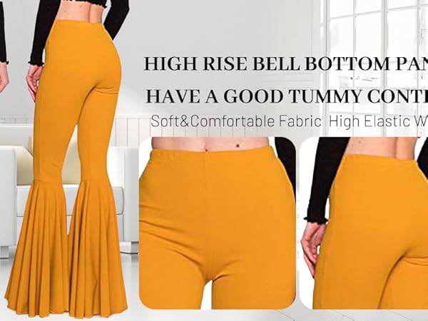 bell bottom leggings