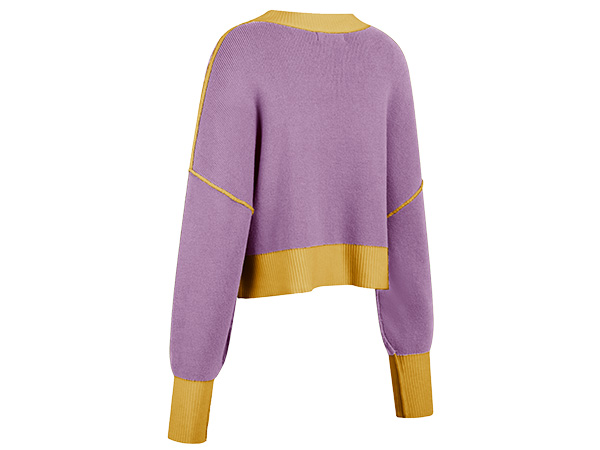 cute lantern sleeve sweater tops for teen girls