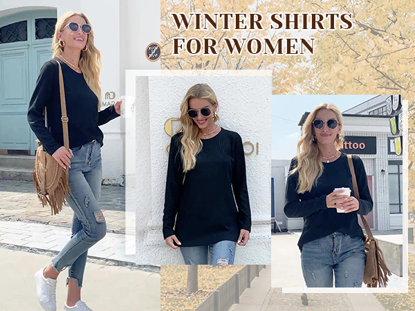 winter shirts for women