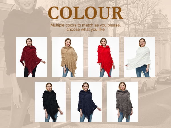 ponchos for women