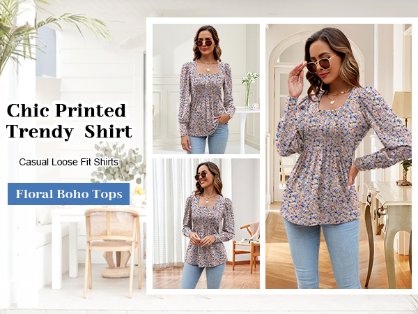 Chic Printed Trendy Shirt